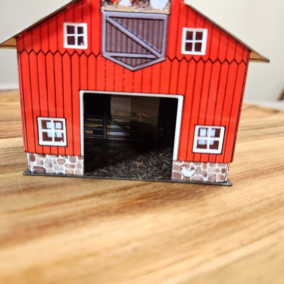 1999 Hallmark Keepsake Ornament TIN Red Barn - Picture 3 of 5